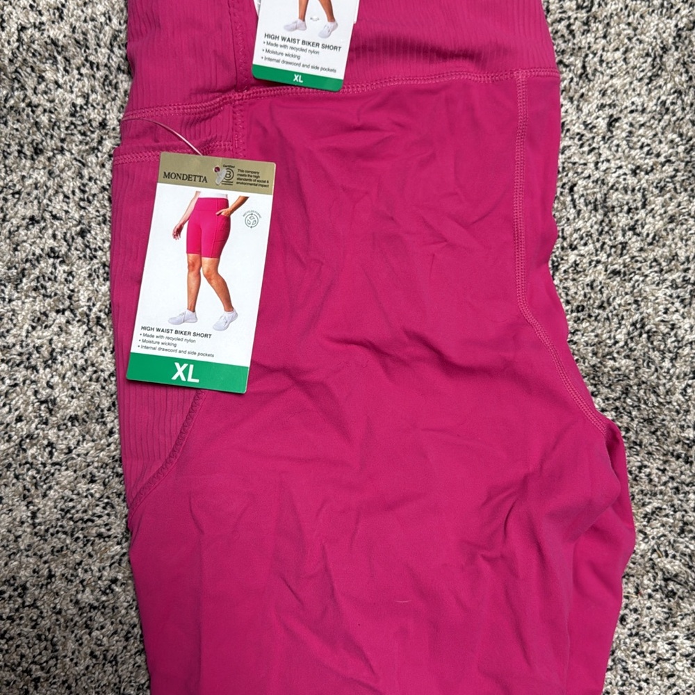 Mondetta Women's Pink Bike Shorts